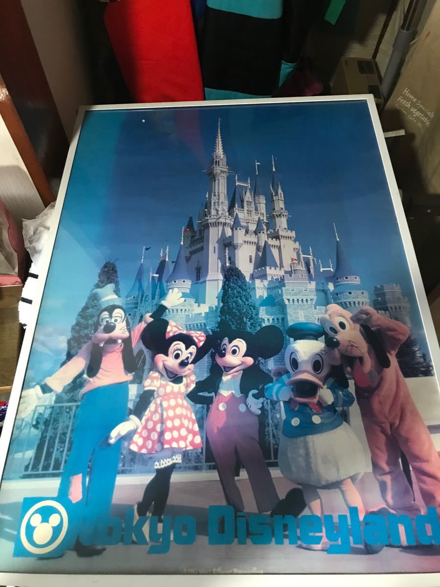 1983年東京ディズニーランド開園時プロモーション用ポスター