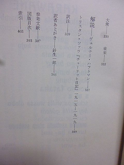 ダダ　芸術と反芸術　ハンス・リヒター著　針生一郎訳　チューリッヒ・ダダ　ニューヨーク・ダダ　ベルリン・ダダ　ハノーヴァー・ダダ　_画像6