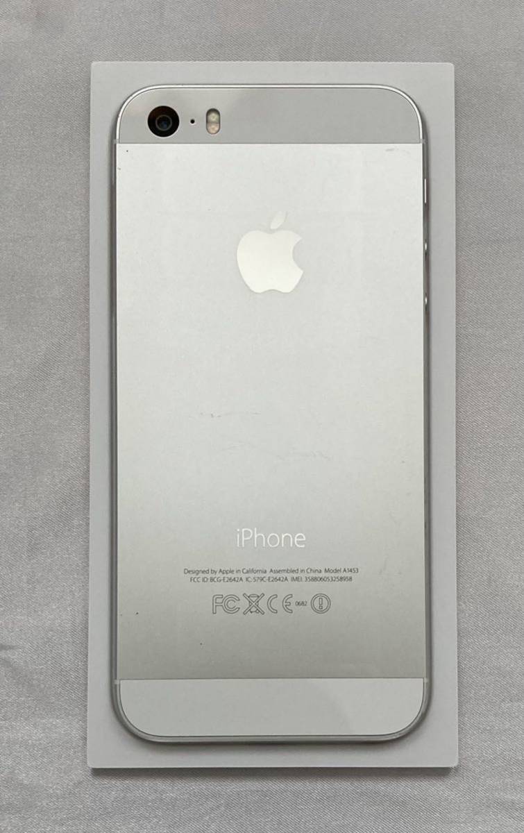 PayPayフリマ｜docomo ドコモ Apple アップル iPhone5s (16GB)本体 ME333J/A White ホワイト Silver  シルバー 利用制限 国内正規品