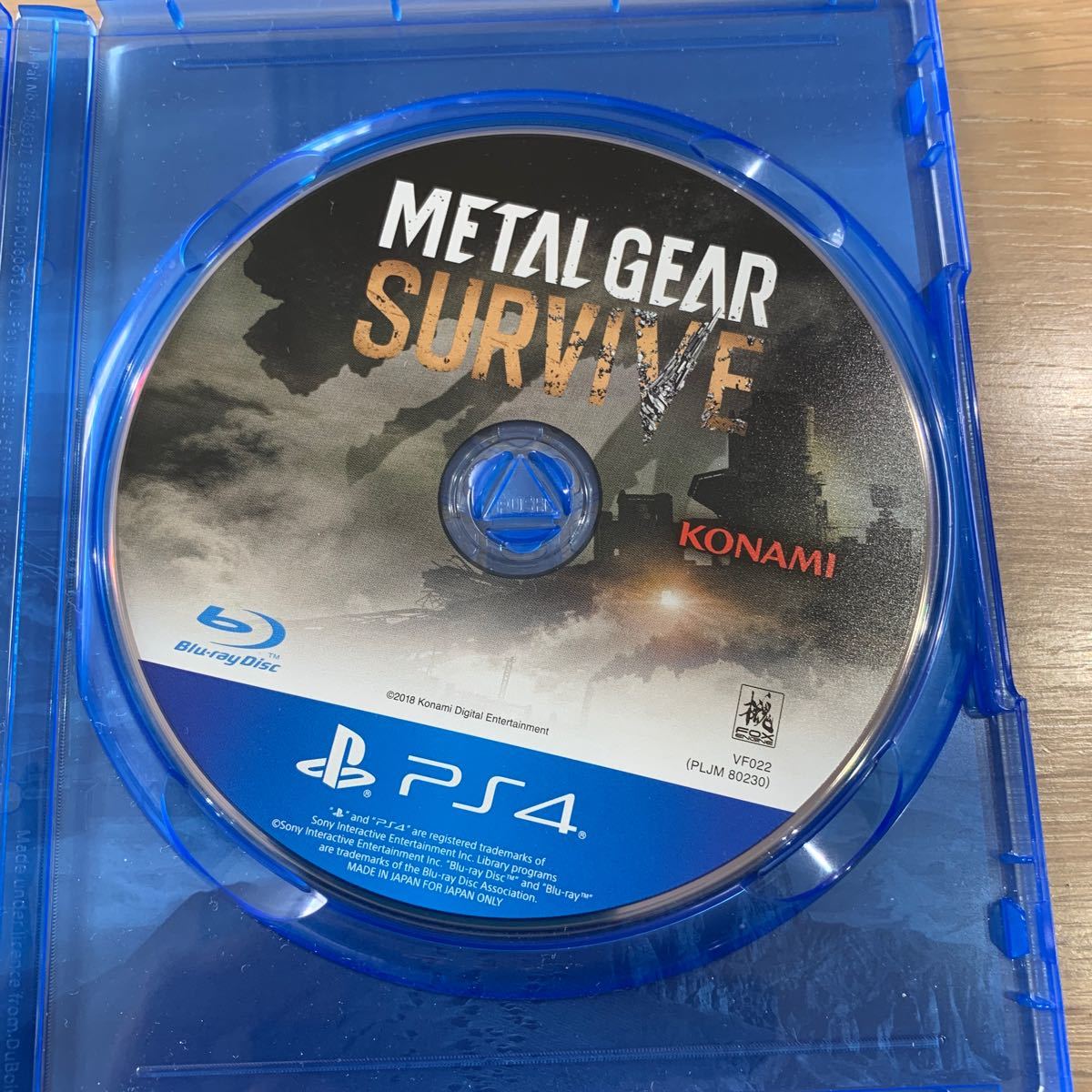 PS4ソフト　 METAL GEAR SURVIVE