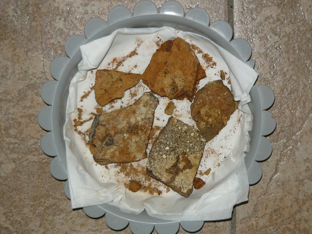 Выкопанные предметы коллекция глиняной посуды Большой, минимальный маленький около 8 баллов