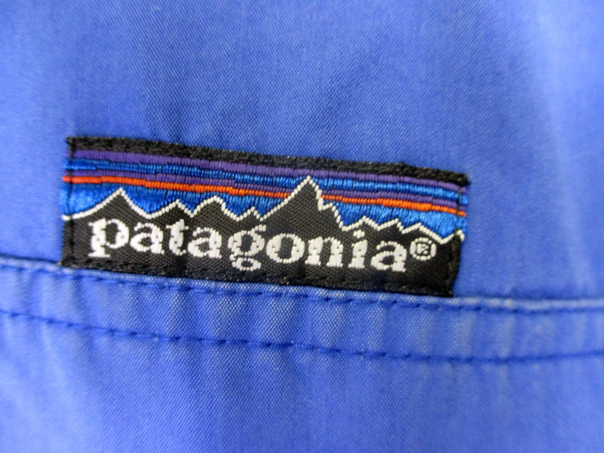 中古 80's patagonia  パタゴニア アノラック パーカー ジャケット Mの画像2