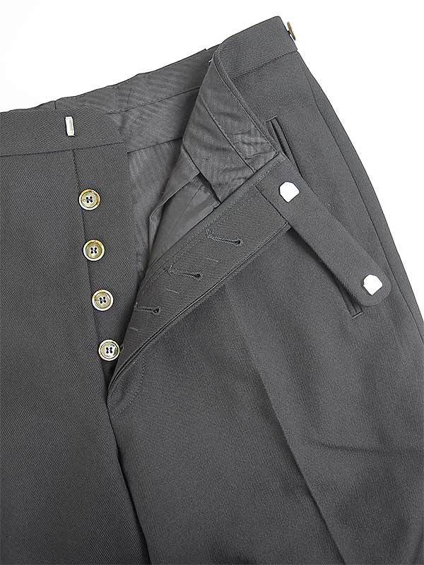RAF SIMONS ラフシモンズ 16AW ウールスリムスラックスパンツ ブラック
