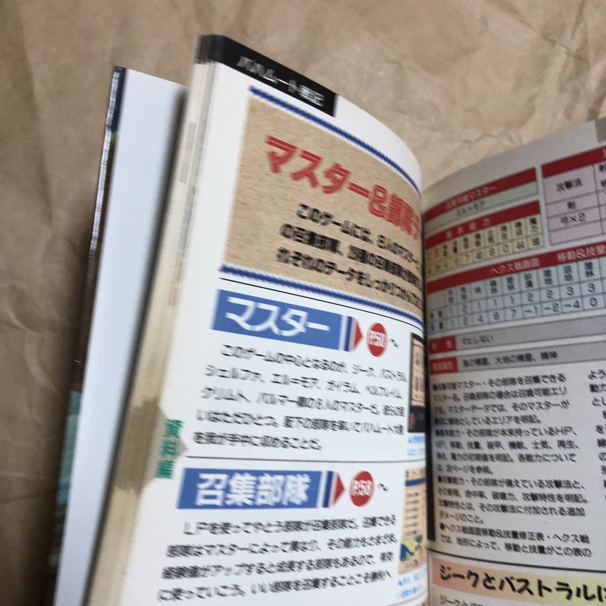 攻略本　メガドライブ　バハムート戦記　公式ガイドブック　初版　送料無料　テレビランドわんぱっくNo.128