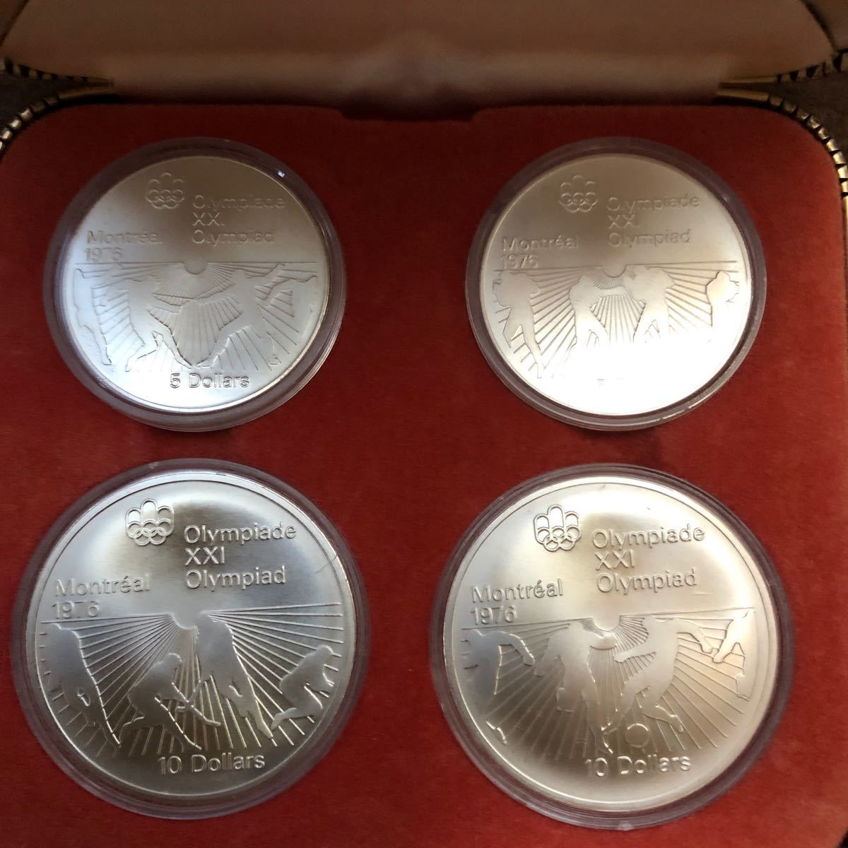 1976 モントリオール記念コイン6枚