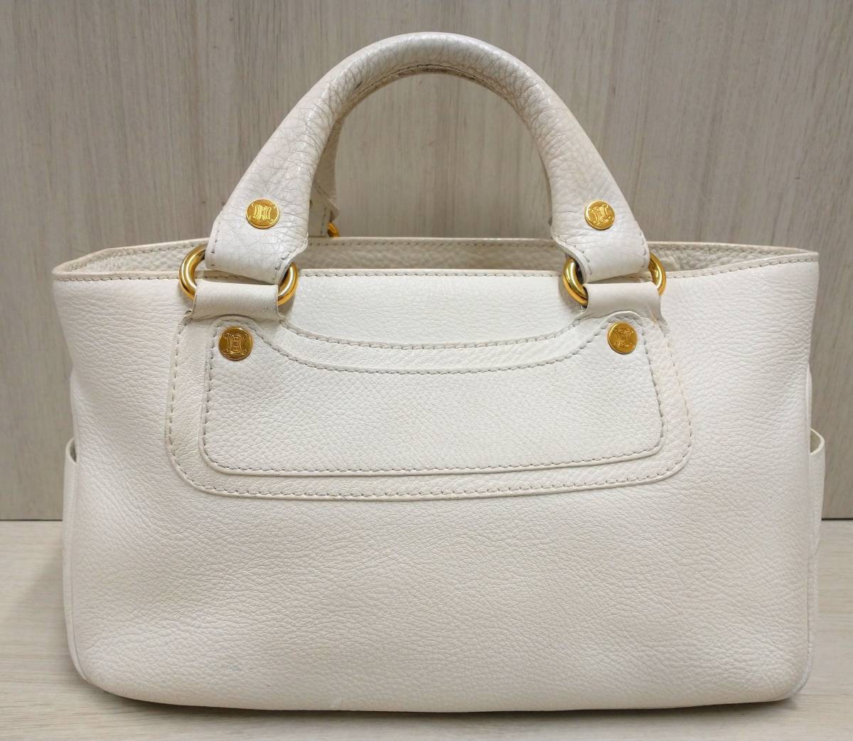 CELINE セリーヌ ブギーバック ホワイト レザー セリーヌ ブギーバッグ ホワイトレザー