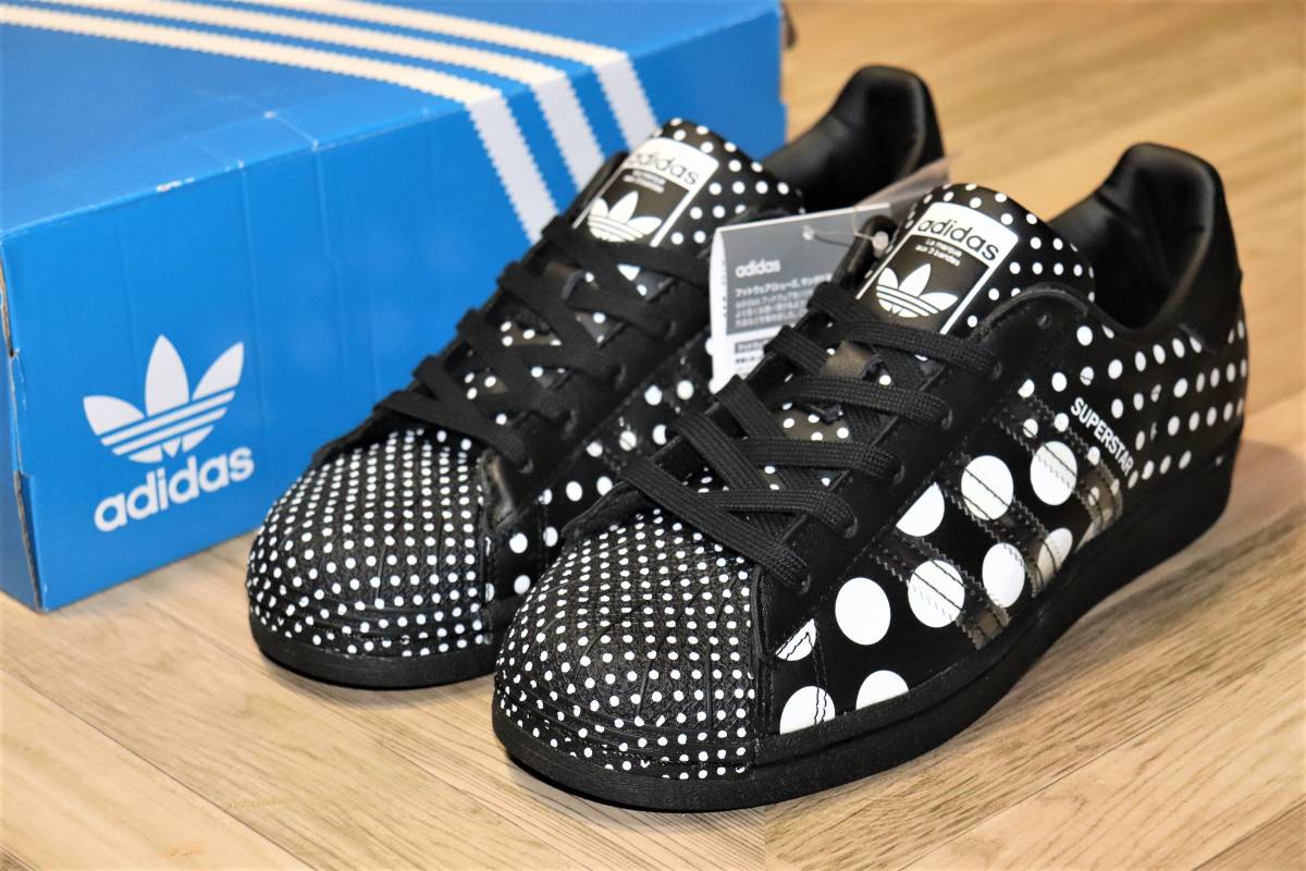 新品 adidas マリメッコ スニーカー スーパースター 箱付き 23.5 - www