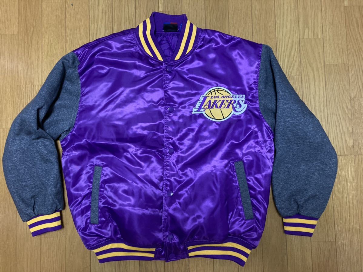 限定販売】 スタジアムジャケット レイカーズ LAKERS NBA スタジャン