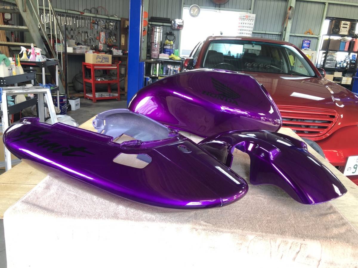 MC31 ホーネット250 純正タンク、フロントフェンダー、シート MC31 ホーネット250 純正タンク、フロントフェンダー、シート