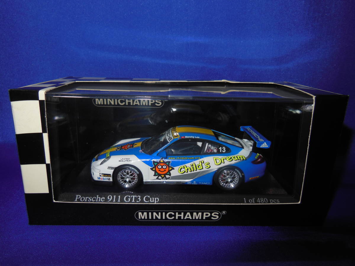1/43　MINICHAMPS　480個限定　ポルシェ　Porsche　911　GT3　カレラカップ　2007年　CARRERA CUP　ミニチャンプス_画像2