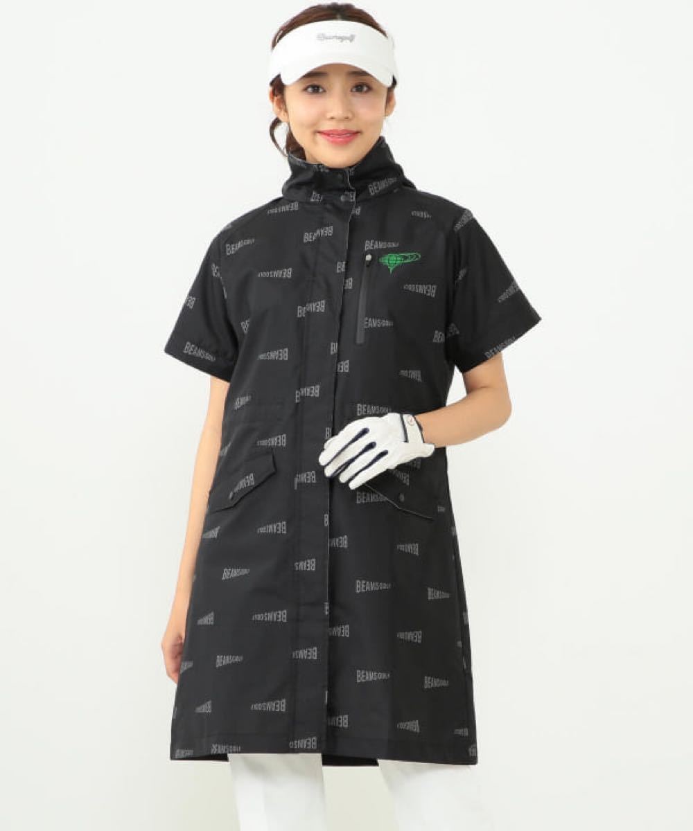 新品タグ付き ビームスゴルフ レインウェア ワンピース M 雨用 新品タグ付き ビームスゴルフ レインウェア ワンピース M 雨用