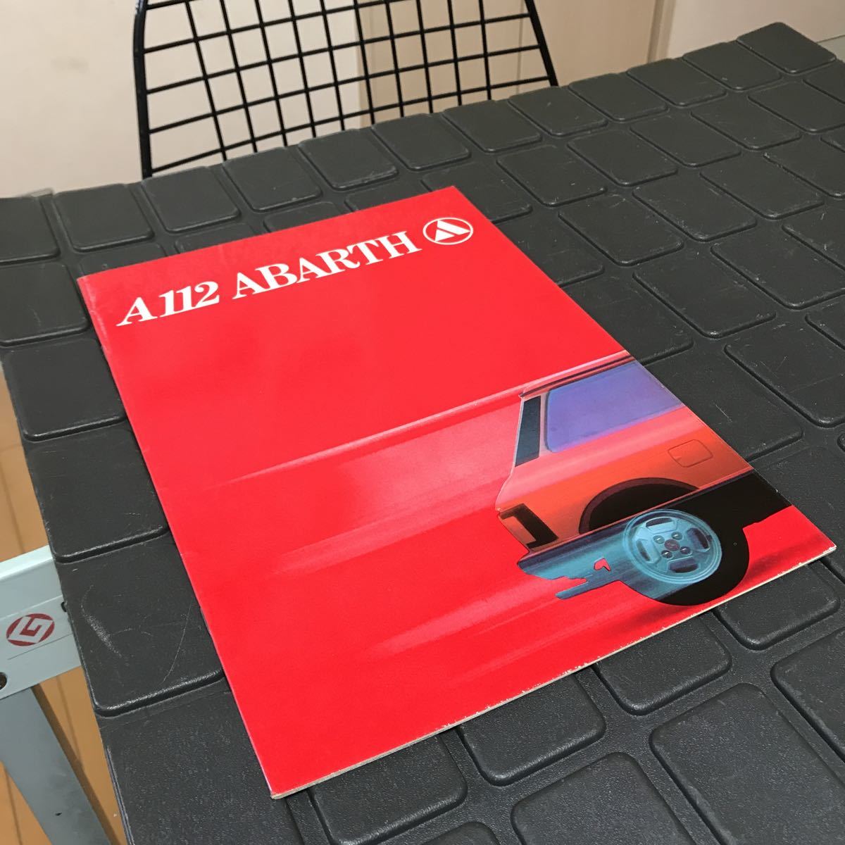 [ super rare / rare ]AUTOBIANCHI A112 ABARTH Auto Bianchi A112 abarth catalog English/ English version 