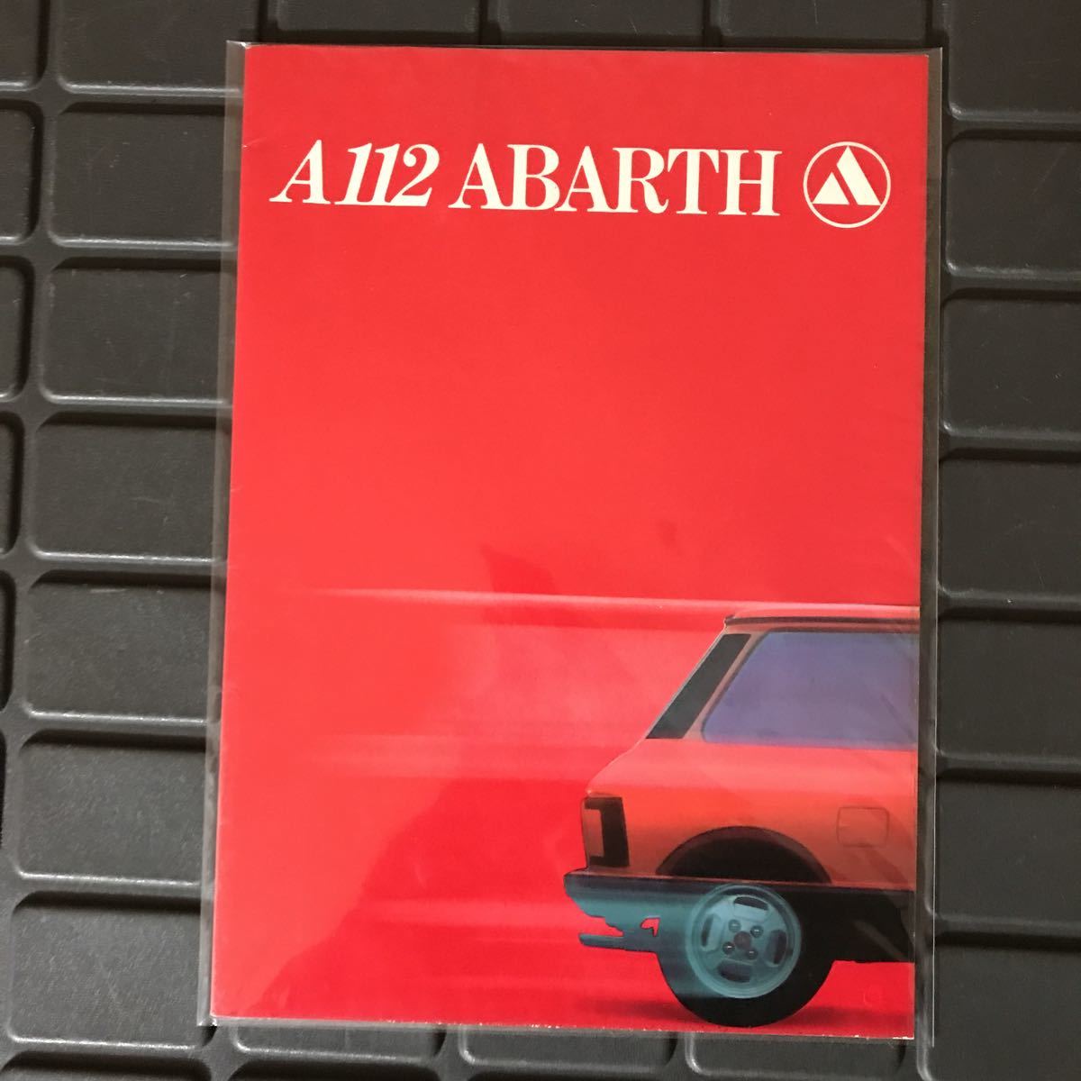 [ super rare / rare ]AUTOBIANCHI A112 ABARTH Auto Bianchi A112 abarth catalog English/ English version 