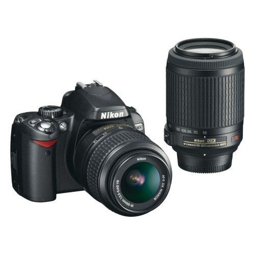 中古 １年保証 美品 Nikon D60 18-55mm VR 55-200mm VR ダブルズームキット