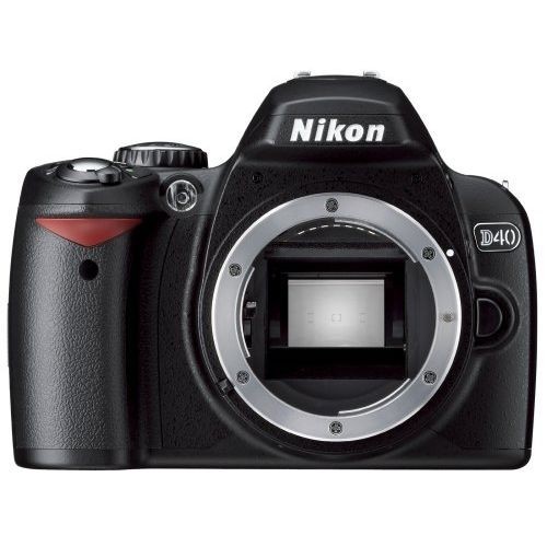 新着商品 １年保証 中古 美品 ボディ ブラック D40 Nikon ニコン