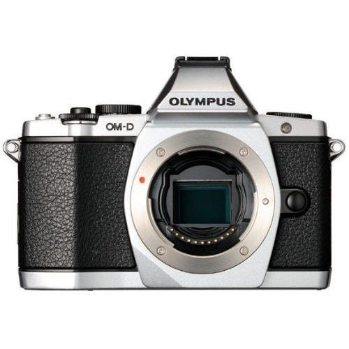 中古 １年保証 美品 OLYMPUS OM-D E-M5 ボディ シルバー_画像1