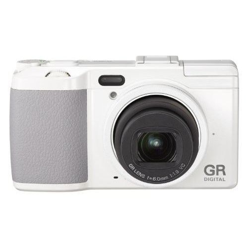  used 1 year guarantee beautiful goods RICOH GR DIGITAL IV white edition 