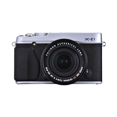 中古 １年保証 美品 FUJIFILM X-E1 レンズキット シルバー