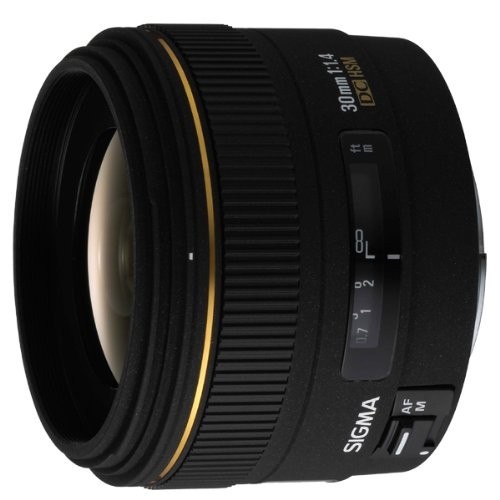 中古 １年保証 美品 SIGMA 30mm F1.4 EX DC HSM キヤノン_画像1