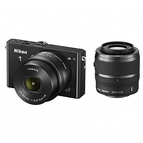 中古 １年保証 美品 Nikon J4 ダブルズームキット ブラック