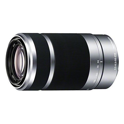 中古 １年保証 美品 SONY E 55-210mm F4.5-6.3 OSS シルバー SEL55210_画像1