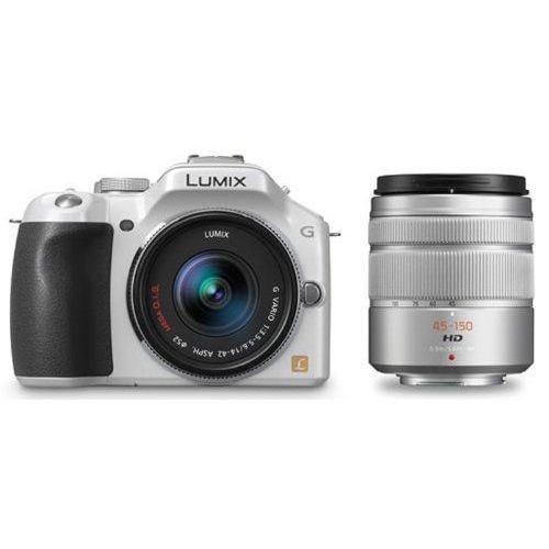 中古 １年保証 美品 Panasonic LUMIX DMC-G5 ダブルズームキット ホワイト_画像2