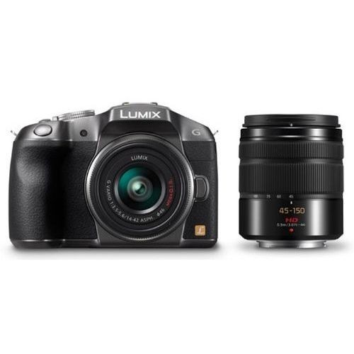 1年保証 美品 Panasonic LUMIX DMC-G6 ダブルレンズキット シルバー