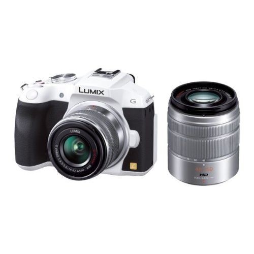 １年保証 美品 Panasonic LUMIX DMC-G6 ダブルレンズキット ホワイト