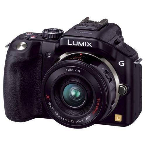 本格派ま! Panasonic 美品 1年保証 中古 LUMIX ブラック 電動ズーム