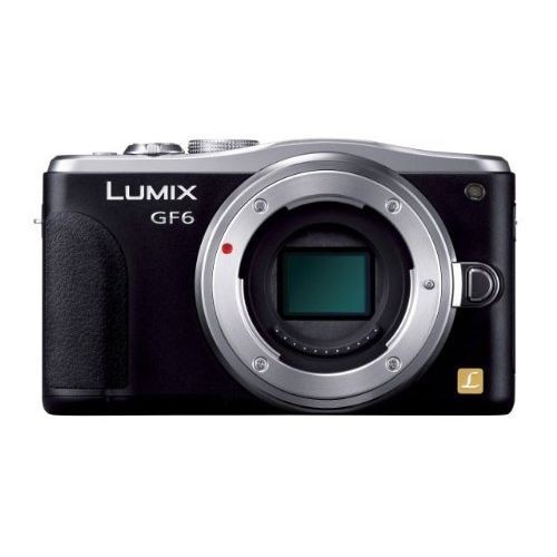 中古 １年保証 美品 Panasonic LUMIX DMC-GF6 ボディ ブラック_画像1