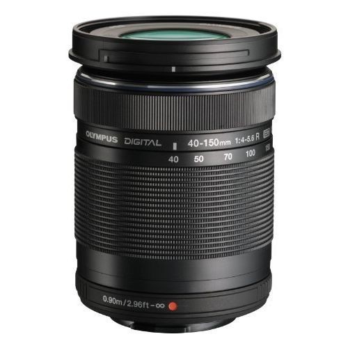 中古 １年保証 美品 OLYMPUS M.ZUIKO DIGITAL ED 40-150mm F4.0-5.6 R ブラック_画像1