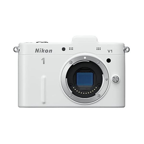 お手頃価格 １年保証 中古 美品 ホワイト ボディ V1 Nikon ニコン