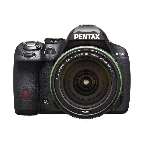 中古 １年保証 美品 PENTAX K-50 DA 18-135mm WR ブラック