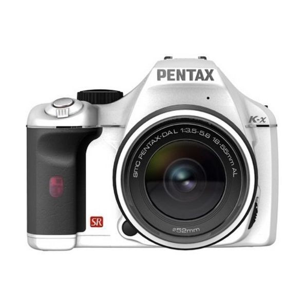 中古 １年保証 美品 PENTAX K-x レンズキット ホワイト_画像1