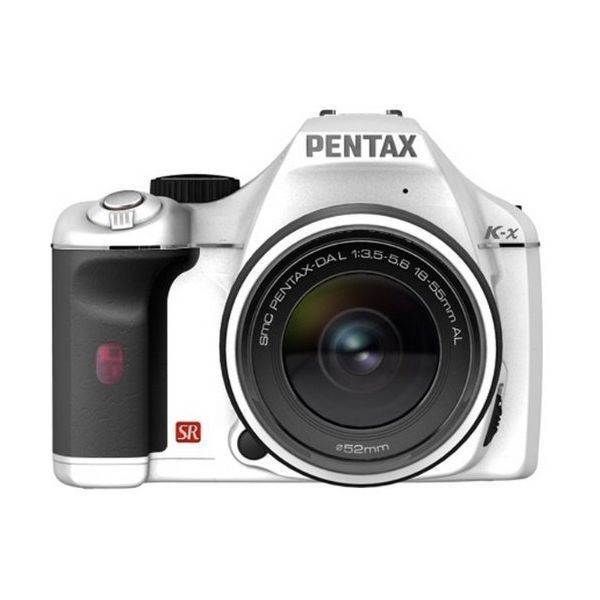 在庫処分】 １年保証 中古 美品 ホワイト レンズキット K-x PENTAX