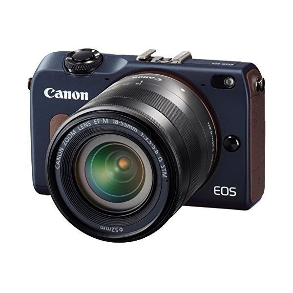 レビューで送料無料】 Canon 美品 １年保証 中古 EOS ブルー STM IS 18