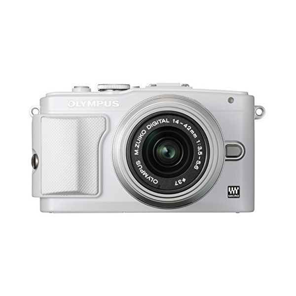 上品】 １年保証 中古 美品 ホワイト レンズキット E-PL6 OLYMPUS