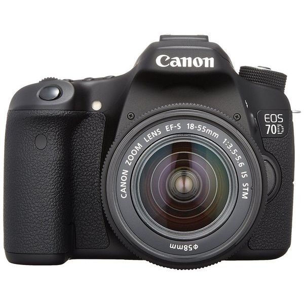 中古 １年保証 美品 Canon EOS 70D レンズキット 18-55mm IS STM_画像1