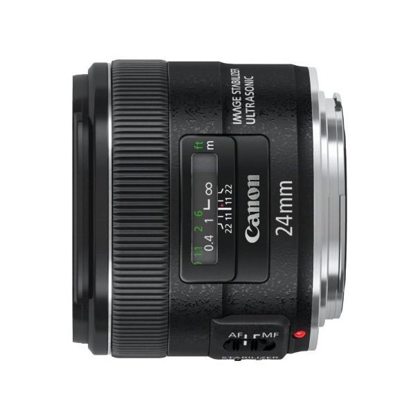 中古 １年保証 美品 Canon EF 24mm F2.8 IS USM