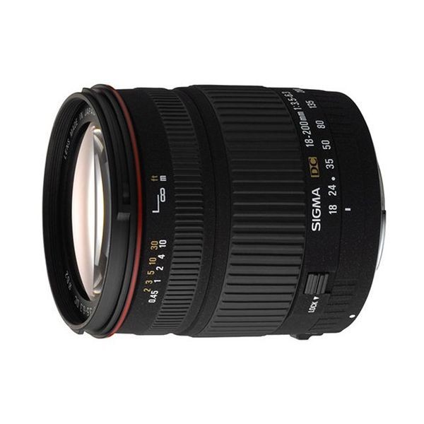 中古 １年保証 美品 SIGMA 18-200mm F3.5-6.3 DC ニコン_画像1