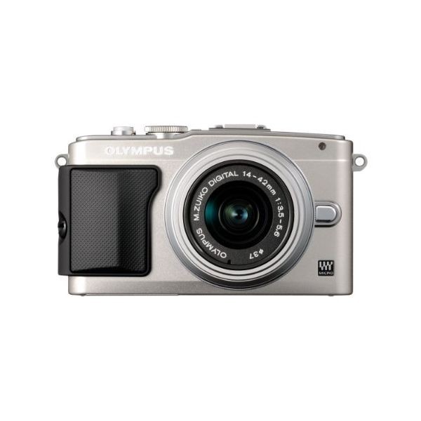 2022福袋】 １年保証 中古 美品 シルバー レンズキット E-PL5 OLYMPUS