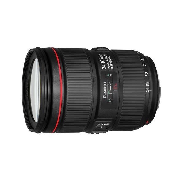 手数料安い 24-105mm EF Canon 美品 １年保証 中古 F4L USM II IS