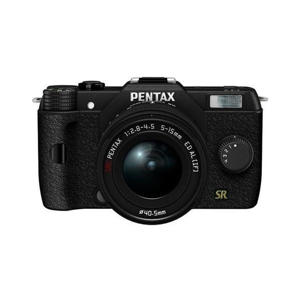 女性が喜ぶ♪ PENTAX 美品 １年保証 中古 Q7 ブラック ズームレンズ