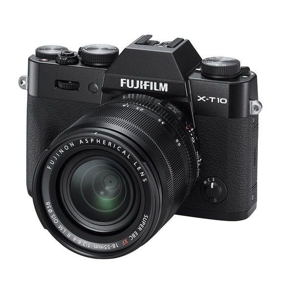  б/у 1 год гарантия прекрасный товар FUJIFILM X-T10 18-55mm линзы комплект черный 