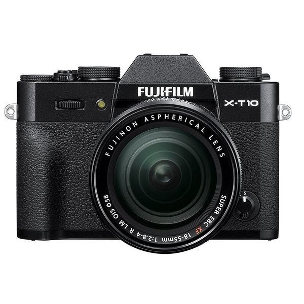  б/у 1 год гарантия прекрасный товар FUJIFILM X-T10 18-55mm линзы комплект черный 