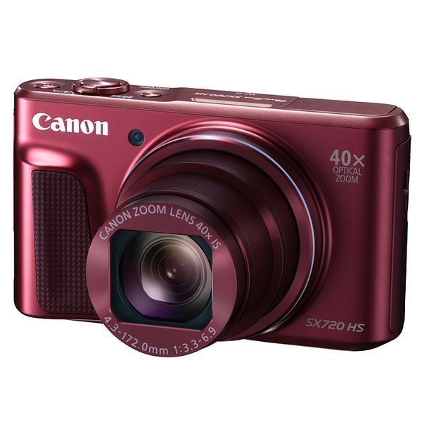 中古 １年保証 美品 Canon PowerShot SX720 HS レッド_画像2