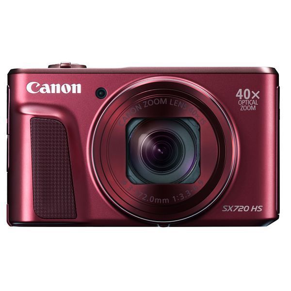 中古 １年保証 美品 Canon PowerShot SX720 HS レッド_画像1