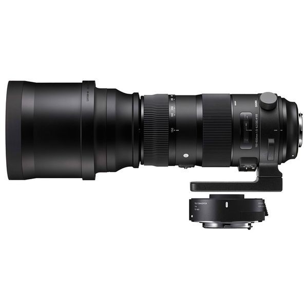 中古 １年保証 美品 SIGMA Sports 150-600mm F5-6.3 DG OS HSM 1.4x テレコンバーターキット ニコン_画像1