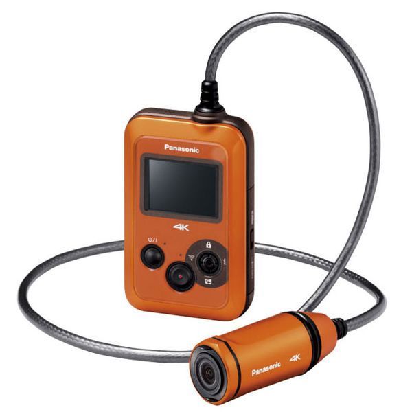  １年保証 美品 Panasonic ウェアラブルカメラ HX-A500-D オレンジ