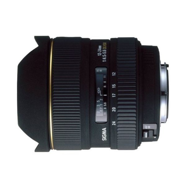 中古 １年保証 美品 SIGMA 12-24mm F4.5-5.6 EX DG HSM ニコン_画像1